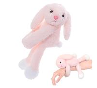 Generico Jouets magnétiques Animaux en Peluche Doux, Ornement Lapin Ours décoration Voyage Chambre à Coucher réfrigérateur Maison école