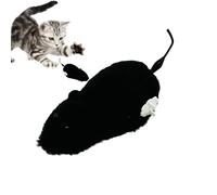 Generico Jouets plüschmaus avec Jeu de Chasse aux Chats interactifs avec Horloge avec Une Fonction d'achat Parfaite pour Les Types de Chats à Jouer et à Former