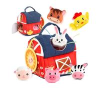 Genérico Jouets pour bébés - Jeu éducatif de Reconnaissance des Lettres, Ensemble de Peluches pour , Filles, Noël, Pâques, Anniversaire, fête prénatale, crèche, Maison