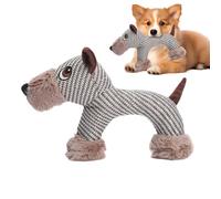 Generico Jouets pour chiens avec squeeze - Pour animaux domestiques pour les garder occupés | Jouets interactifs pour chiens, pour jouer à ramener la morsure et pour l'anniversaire de Noël
