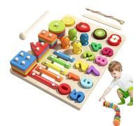 Genérico Jouets pour jumeler des Formes numériques pour, Jeu mathématique sensoriel de développement pour et Famille