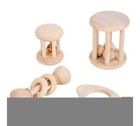 Genérico Jouets pour lapins d'intérieur, jouets en bois pour ronger et soigner | Jeux interactifs enrichissement pour animaux de compagnie intérieur extérieur cage Hamsters Chinchillas