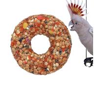 Generico Jouets pour oiseaux - 1,97 pouces | Jouets de, forme de beignet, encourager les habitudes de fourrage et ajouter de l'enrichissement, jouet de | À la maison, all