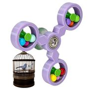 Generico Jouets pour perroquets | Jouet Interactif à croquer rotatif en forme de moulin à pour la formation,Jouets pour oiseaux - pour animaux de compagnie