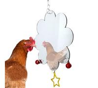Generico Jouets pour poules - Jouet à suspendre - Accessoire pour petites fleurs à cloches, Coop Entertainment | Article de jeu sûr pour poussins, poules, coqs,