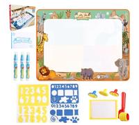 Genérico jouets pour tapis de gribouillage d'eau, tapis de gribouillage d'eau pour , tapis aquarelle 150 x 90 cm, tapis de peinture au dessin sans salissure, jouet pour petit