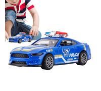 Genérico Jouets pour véhicules à friction, modèle de véhicule de police de sauvetage sensoriel interactif, jouets pour enfants de 3 à 8 ans, garçons et filles