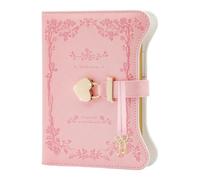 Genérico Journal avec cadenas en cuir synthétique B6 avec serrure et clé | 360 pages, journal mignon, journal secret pour femmes et filles, planificateur de journal