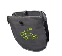 Generico Jumper Cable Bag with Unique Snap Design, Storage Bag for Electric Vehicle Chargers, Suspension Bag for EV and Household Cables, Durable and Compact Organizer for Easy Storage and Access,