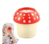 Generico Kaléidoscope en Bois, Kaléidoscope pour , de Champignons Jouet Créatif pour - Jouets pour Développement et Sciences de l'Éducation, Jouets Portables pour pour Appr