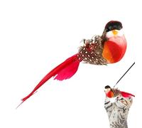 Genérico Katzenspielzeug Vogel mit Glocke Von Zunetsutock - Set pour spielstäbe | Interaktives Spiel für Stubentiger, Ersatzspielzeug zur Beschäftigung und Jagdinstinkt-Förderung