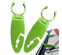 Genérico Kayak Paddle Clip - 2 Pack de 2 Paddleboard Clip | Paddleboard Clamps Paddle Clips | Paddleboards Kayak Accessory For All Paddleboards and Kayaks, ABS, 16g par paire