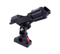 Generico Kayak Rod Holder - Nylon 25 cm, Fishing Rod Holder, 360 Degree Rotatable Rack | Adjustable Organizer Mount Design, Boat Rods Holders, Kayak Fishing Holders For Kayaks, Boats, Rivers, Lakes