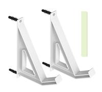 Genérico Keyboard Holder Wall Mount Organizer | Support mural réglable pour clavier, tablette et électroniques, espace de rangement pour chambre à coucher, livres, , routeurs et utilisation