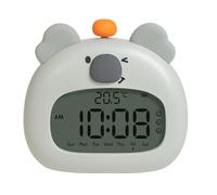 Genérico Kids Alarm Clock, Koala Bedside Clocks, 4,72 x 4,41 in Sleep Assistant Feature, Authentic Bedtime Organizer, Rechargeable Nightlight for Children Bedroom, Nursery, Sleep Aid