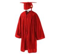 Generico Kids Cap And Gown - 2025 Graduation Outfit | Elementary School Graduate Costume & Doctoral Costume For Kids