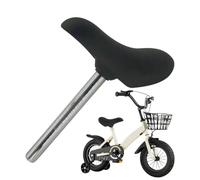 Generico Kids Cycle Saddle Cushion Rider Saddle, Seatpost Integrated Soft Pu Replacement Seat for Children Riding, Girls Boys all Cycles