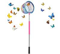 Genérico Kids' Fishing Net - Filet pliable avec poignée extra-strong pour grenouilles, papillons, piscine, camping, été, activités d'extérieur