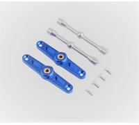 Generico Kit barre de contrôle en métal bleu T-Rex 450 - HS1081T Pièce de rechange hélicoptère RC
