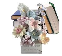 Generico Kit créatif de fleurs en brosses | Kit DIY de bouquet avec chenille pour la fête des mères | Kit de création de fleurs avec brosses colorées, convient pour la maison, chambre, bureau, fête