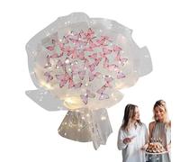 Genérico Kit de bouquet de papillons - Ergonomique, polyvalent, design innovant, fleurs artificielles, bouquets avec art floral, bricolage mariage décorations pour fêtes | Multipurpose Outdoor Indoor