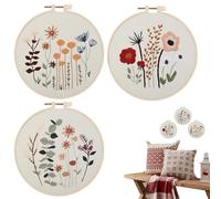 Generico Kit de broderie | Facile à Apprendre,Kit Pratique De Broderie Fait Main - Pour Hommes Femmes Filles Jeunes Adolescentes Épouse Mari Fils Fille Famille Amis