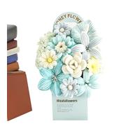 Genérico Kit de fleurs de décapage - Fil pour bouquets DIY | Artisanat avec nettoyeur à pipes, pour la fête des mères, décoration maison, école, centre de table mariage