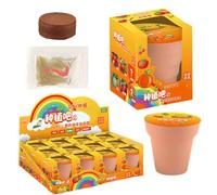 Generico Kit de Jardin pour en Plein air, boîte de Jardinage pour | Mini Fleurs et légumes Observation DIY Fleurs en Pot, Science Maternelle et Cadeau de première éducation