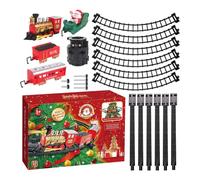 Generico Kit de Noël | Décorations avec sons | Ensemble de décorations autour du sapin de Noël | pour étagère, chambre, bar, fête, hiver, vacances, garçons et filles