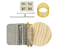 Genérico Kit de patchs pour réparation de tissus tricotés - Fournitures de tissu compacts - Kit de réparation | Pour les grands-parents mères pères chaussettes tissu écharpe et