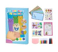 Generico Kit de peinture à presser, activité créative pour , kit de peinture pour garçons et filles, pour développer les compétences motrices, les fêtes d'anniversaire à la maison et les