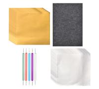 Generico Kit d'impression à Chaud avec Feuille - pour Les âges avec Tapis en Feutre, kit Artistique avec stylos à Stratification | pour Adultes, étudiants, projets de Classe et décoration de la