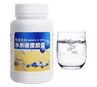 Generico Kit test dureté eau 100 pièces contrôle | Kit de test de dureté de l'eau potable pour usage domestique, puits, piscine, spa, baignoire, hydromassage, aquarium