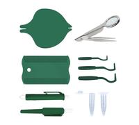 Generico Kitten Flea Puller Set de 4,33 x 4,33 pouces polyvalent Accessory, Ergonomic Design Scrubber, Tick Remover Kit for Dogs, Cats, And Multi Pet Households