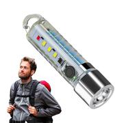 Generico Kleine Wiederaufladbare Taschenlampe Für Schlüsselbund - Multifunktionale Stable Schlüsselringbeleuchtung Für Klettern Trekking Wandern Und Nachtjoggen | LED Schlüsselanhänger Lampe |