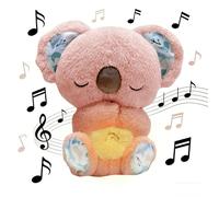 Genérico Koala pour soulager l'anxiété, loutre qui respire, peluche anxiété, bébé endormi, jouet avec musique lumières et mouvements de respiration aide au sommeil