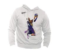 Generico Kobe Bryant Hoop Sweat pour homme - Champions de basket NBA Basketball Mamba - Violet - Manche longue - À capuche - Régulière - Streetwear - Automne, Hiver - L (FR/ES)