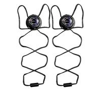 Genérico Lacets automatiques : fermeture rotative facile à nouer, sangle à dégagement rapide | Idéal pour l'école, le sport, les activités de plein air, les voyages, les femmes, les hommes.