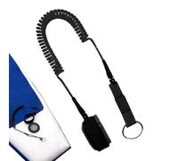 Generico Laisse de surf - Attache de planche de natation à dégagement rapide, design ergonomique et sûr, câble à cheville, équipement sportif marin fiable et durable pour Paddle Boa