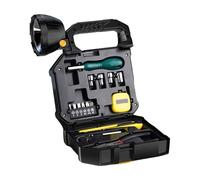 Generico Lampe de poche LED rechargeable | Lanterne de camping rechargeable avec batterie | Projecteur haute performance pour insuffisance énergétique, activités de plein air, randonnée et