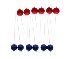 Generico Lancement De L'Intérieur - PP+corde, Ensemble Portable De Balles De Golf Avec 1,65 Pouces | Jeu Interactif En Plein Air, Jouet Pour Parties Et Exercices Pour Cour, Plage, Pelouse, Div