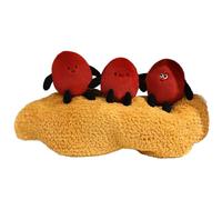 Generico lancement de noix - en forme de noyer, accent de canapé farci confortable, peluche décorative moelleuse | Décoration d'automne extravagante avec design confortable pour chaise de came