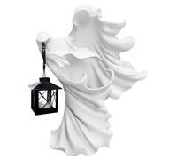 Generico Lanterne des sorcières - Figurine en résine sculptée, lumière lumineuse à LED | Lampe d'accent sur le thème de l', pièce de décoration de scène hantée, sculpture pour expositions