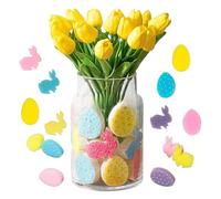 Genérico Lapin de Pâques - artificielles en éponge | Décoration pour remplir des vases avec œufs de Pâques Lapin, Table de Salle à Manger, Table de Nuit, Salon, Chambre