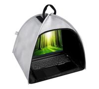 Genérico Laptop Sun Shade - Laptop Sun Glare Shield | 34 x 34 x 4,5 cm Computer Privacy Hood | Portable Computer Sunshade Hood | Outdoor Computers Cover For Working Outdoor Travel Meeting Business