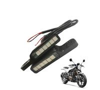 Generico LED License Plate Light - Motorcycle Waterproof Plate Light | 1 paire Aluminium Alloy License Plaate LED Lighst | Riding Backup Lighting Tail Lamp Plug and Play for Motorcycle Modification