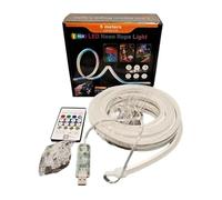 Genérico LED Strip Lights | Application & Remote Control DIY RGB Stripp Light | Dimmable Wateroof Neon Rope Lighting Flexible USB Powered for Cabinet Kitchen Bedroom Living Room Study Area Holiday