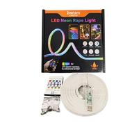 Genérico LED Strip Lights | Application & Remote Control DIY RGB Stripp Light | Dimmable Wateroof Neon Rope Lighting Flexible USB Powered for Cabinet Kitchen Bedroom Living Room Study Area Holiday