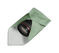 Genérico Lens Wrap, Soft Camera Protective Wrap, 13,7 x 13,7 pouces Bumping and Friction Protection, Self-Adhesive Camera Digital Accessory, Storage Pouch for DSLR, Vert armée, Consulte la descripción