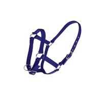 Generico Licol réglable en nylon pour chevaux, design équestre occidental, couleur noire (bleu L)